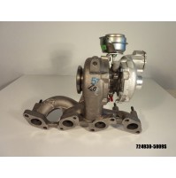724930 5009S TURBINA REVISIONATA COMPLETA SEAT  LEON 1P1  20 TDI 16V