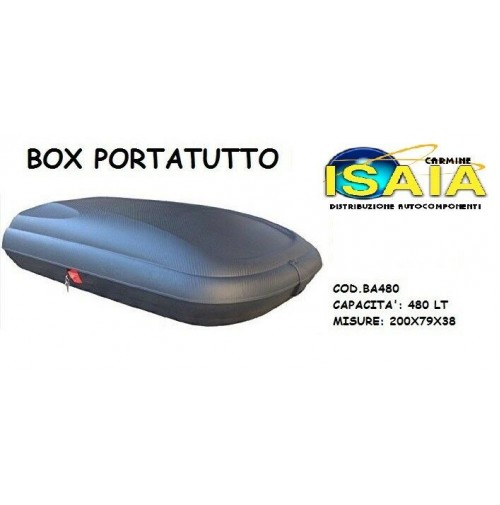 Baule Portatutto Ottanta Blu 80X40x40 