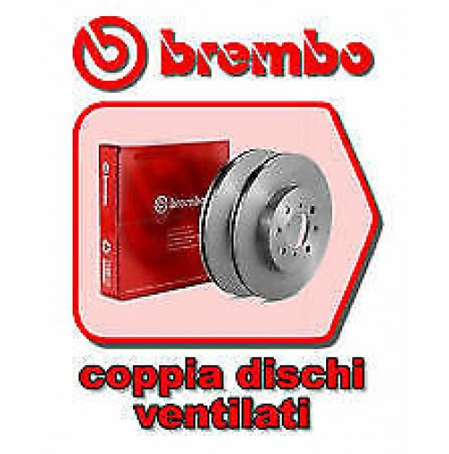 2.0 JTDM 163CV Coppia Dischi Freno BREMBO 09.9363.21 ALFA ROMEO BRERA 939_ 