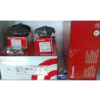 KIT DISCHI FRENOPASTIGLIE ANT POST BREMBO MERCEDESW204 CLASSE C 230CDI 150KW