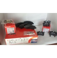 KIT DISCHI FRENOPATTINI FRENO ANT E POST CITROEN DS3 14HDI70 KW50 CV 68