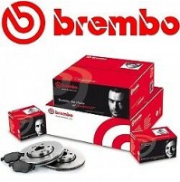 KIT DISCHIPATTINI FRENO BREMBO ANTPOST RENAULT MEGANE II ESTATEKM01 03 12